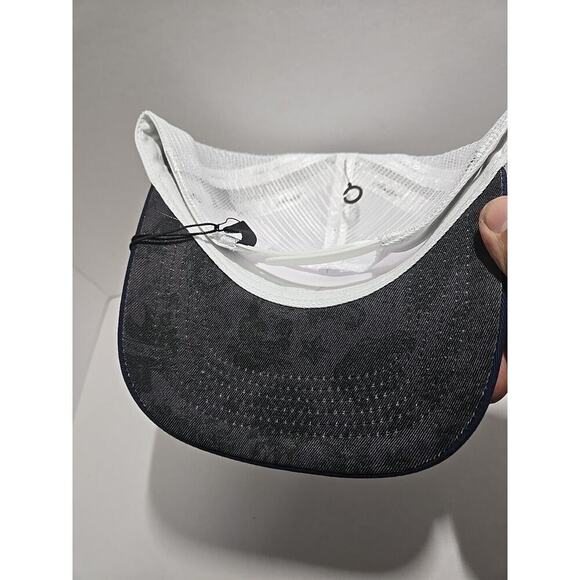 Ed Hardy Trucker Style Snapback Hat New Blue White - Picture 5 of 9